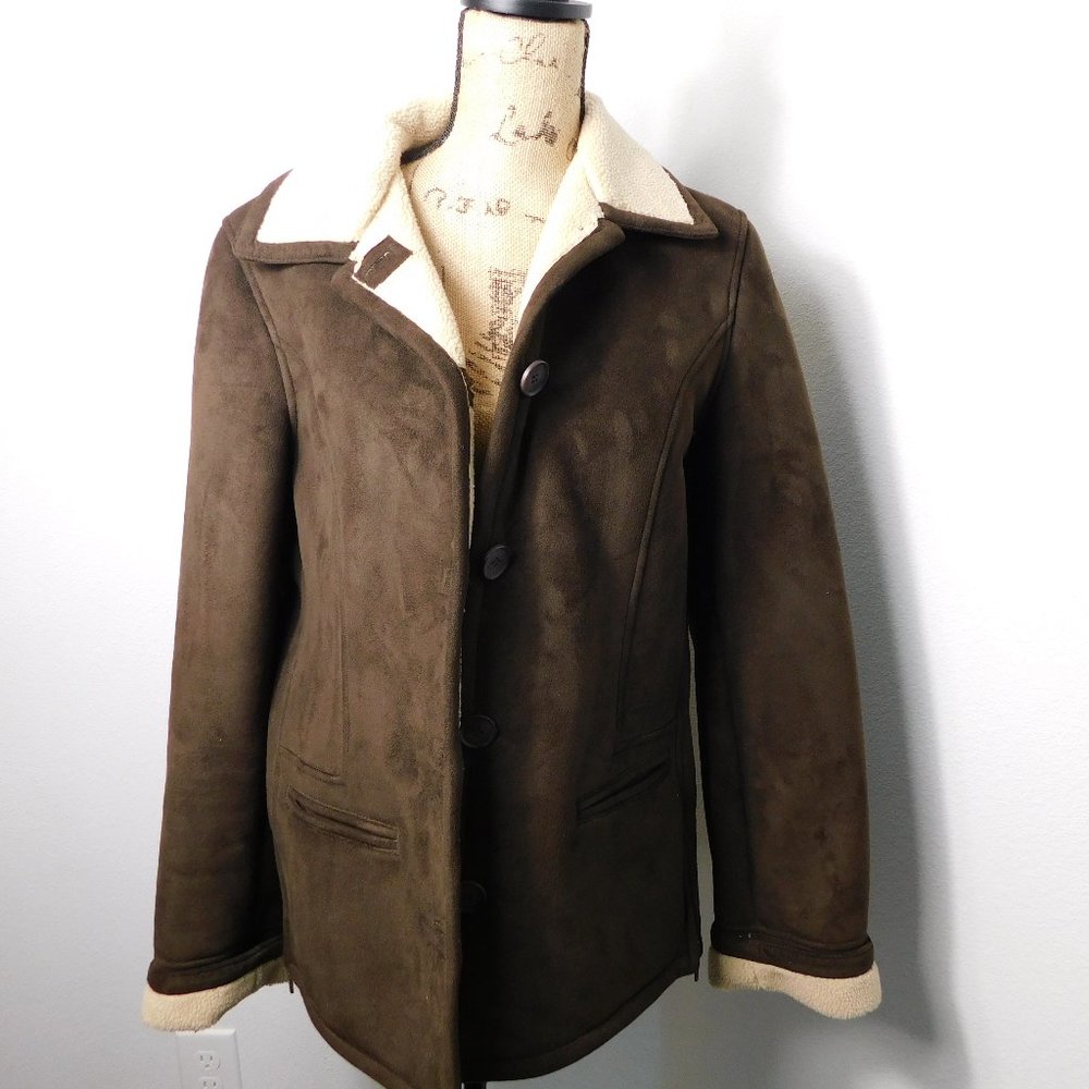 Gallery brown jacket Size L